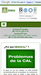 Mobile Screenshot of desincal.com